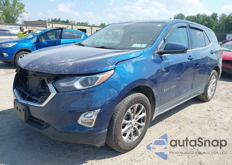 2020 Chevrolet Equinox Awd Lt 1.5L Turbo из США, поврежденный, VIN 2GNAXUEV0L6116894